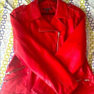 Red Leather jacket